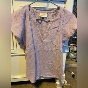 purple dress-up shirt
